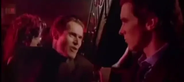 American Psycho Talking GIF template