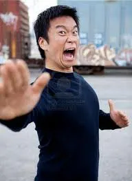 Angry Asian Man Stop meme template