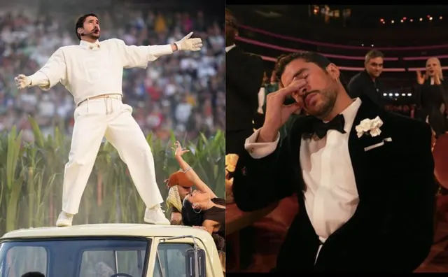 Bad Bunny Performing Vs Exhausted Drake meme template