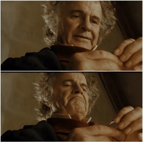 Bilbo Why Shouldn’t I Keep It meme template