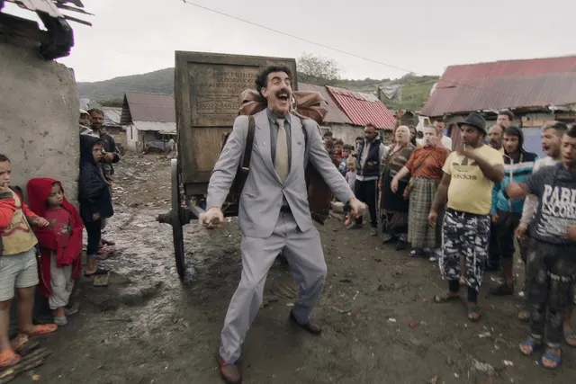 Borat Dancing In His Village meme template