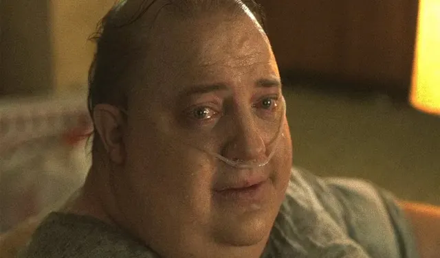 Brendan Fraser Crying in The Whale meme template