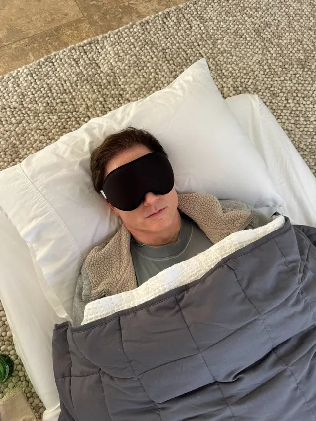 Bryan Johnson Sleeping meme template