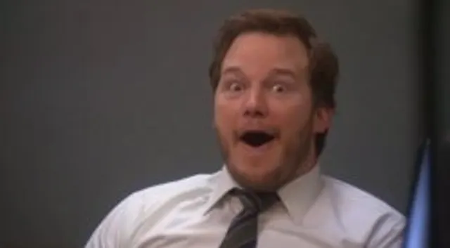 Chris Pratt Surprised meme template