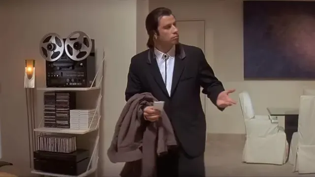 Confused Travolta meme template