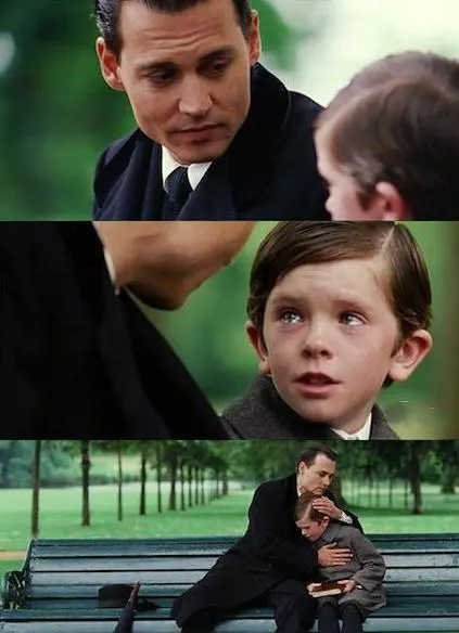 Crying Boy On A Bench meme template
