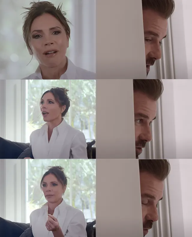 David Beckham Be Honest meme template
