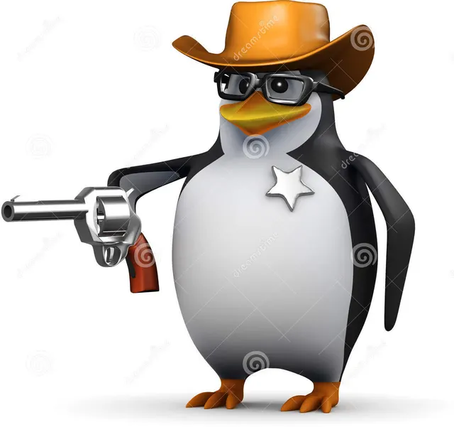 Delet this penguin meme template