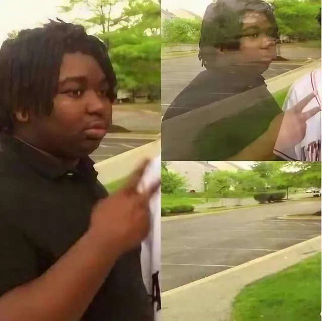 Disappearing meme template