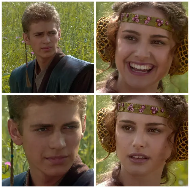 For The Better, Right? Anakin And Padme meme template