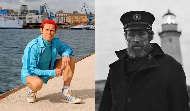 Fresh Willem Dafoe vs Lighthouse Willem Dafoe meme template