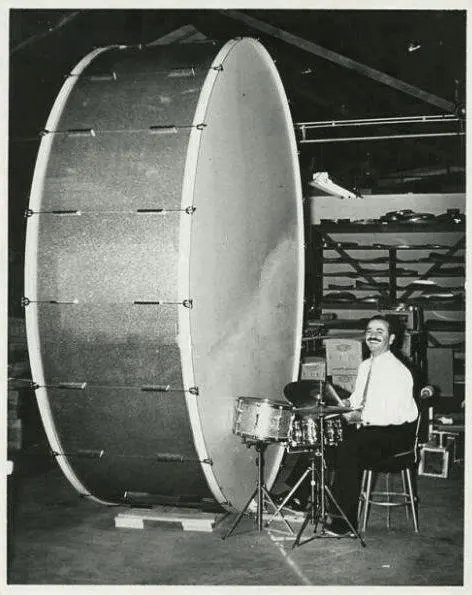 Giant Drum With Tiny Drummer meme template