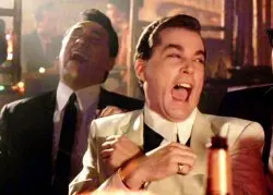 Goodfellas Laughing meme template