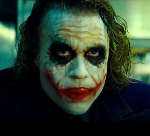 Heath Ledger Joker Stare meme template