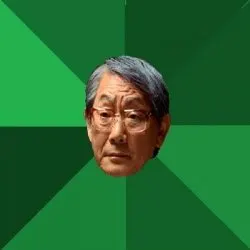 High Expectations Asian Father meme template