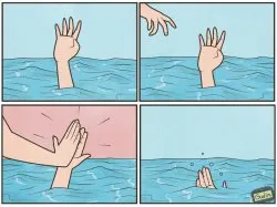 High Five meme template