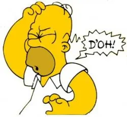 Homer Doh meme template
