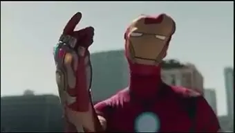 Iron Man Disappearing GIF template