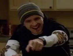 Jesse Pinkman Pointing And Laughing meme template