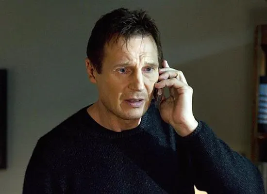 Liam Neeson Taken Phone Call meme template
