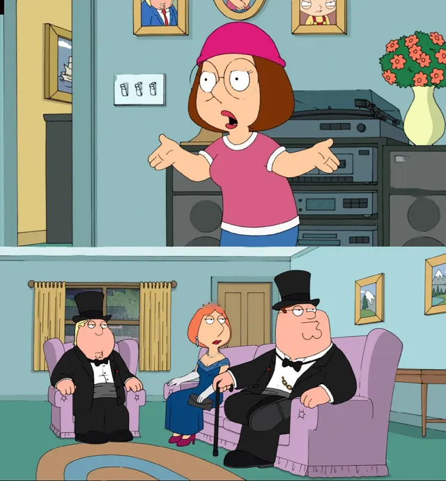 Meg Family Guy Comparison meme template