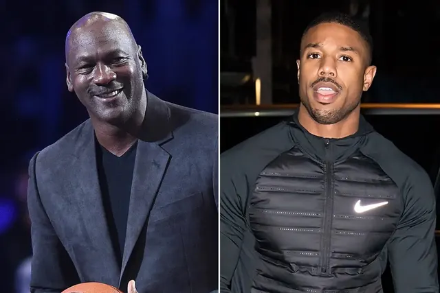 Michael Jordan and Michael B. Jordan meme template