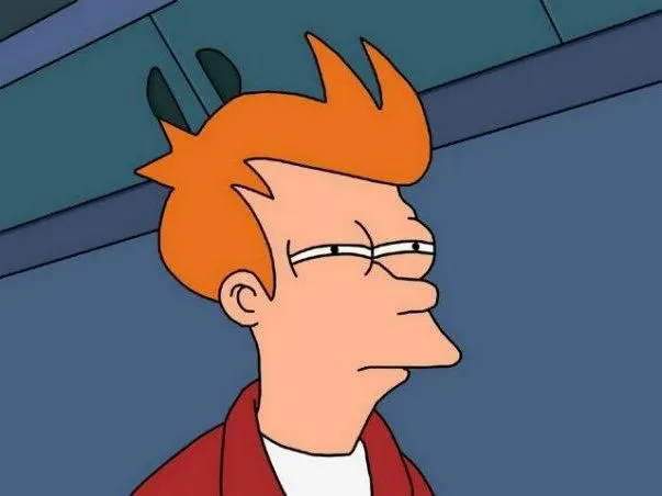 Not Sure If Fry meme template