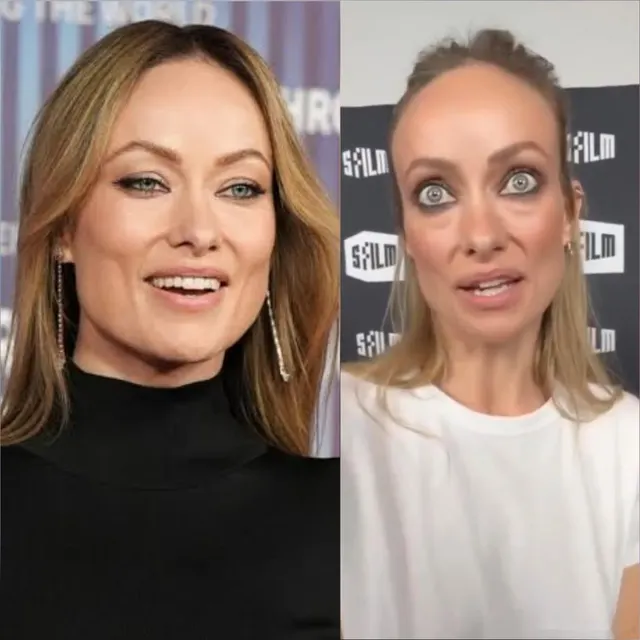 Olivia Wilde Before vs. After meme template