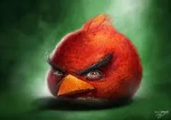 Realistic Angry Bird meme template