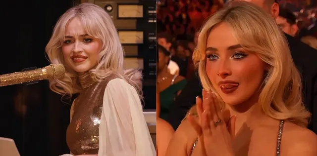 Sabrina Carpenter Disappointed vs Interested meme template