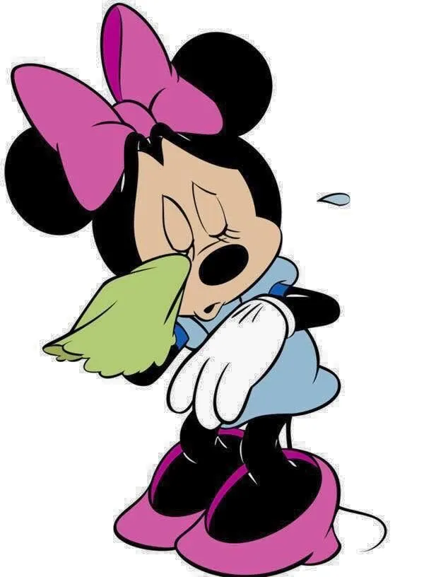 Sad Minnie Mouse meme template