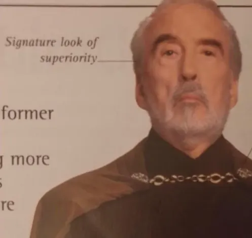 Signature Look Of Superiority meme template