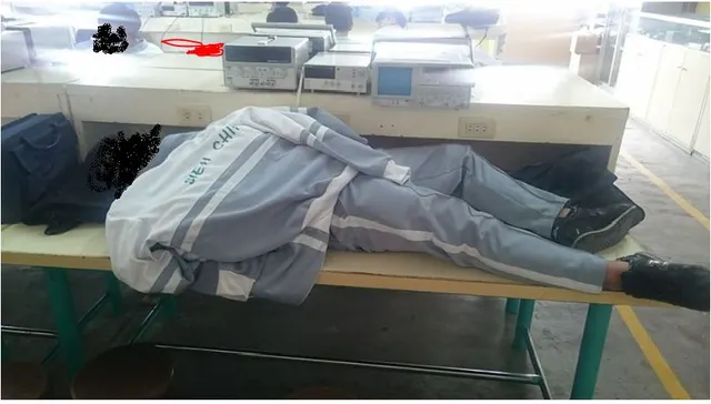 Sleeping during class meme template