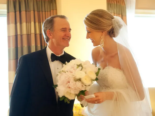 Smiling Father of the Bride meme template