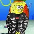Spongebob Drip meme template
