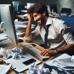 Stressed Out Guy meme template