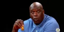 Surprised Shaq meme template