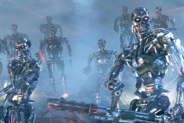 Terminator 2 Robots meme template