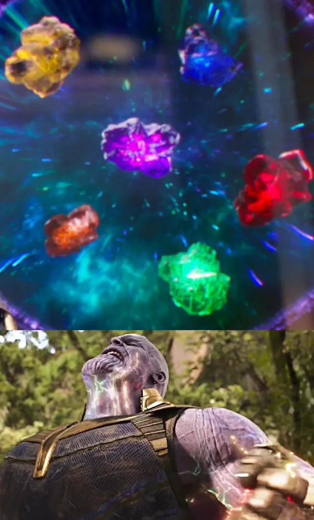 Thanos Infinity Stones Collection meme template