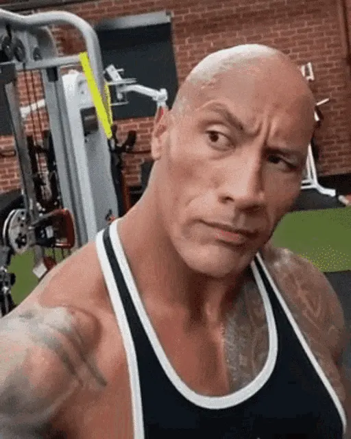 The Rock One Eyebrow Raised meme template