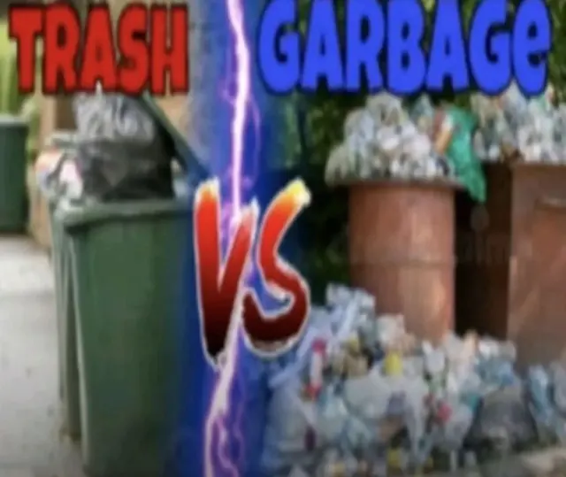 Trash vs. Garbage meme template
