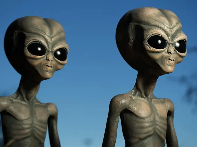 Two Aliens meme template