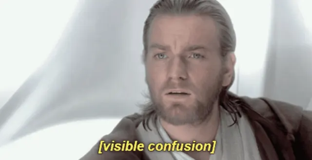 Visible Confusion Obi Wan meme template