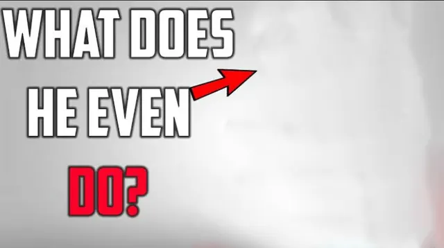 What Does He Even Do Blank Template meme template
