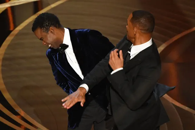 Will Smith Slapping Chris Rock meme template