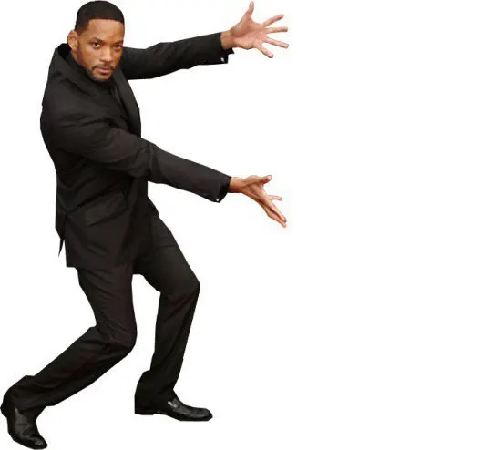 Will Smith Ta-Da Reveal meme template