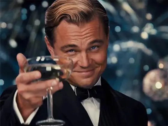 Wolf Of Wall Street meme template