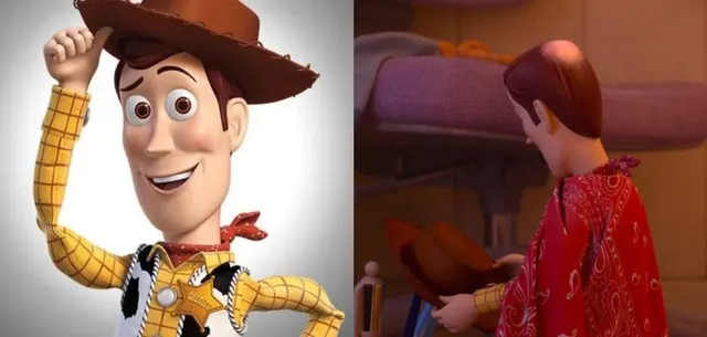 Woody Before vs. After meme template