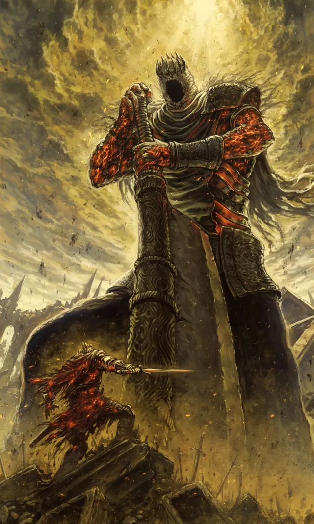 Yhorm the Giant meme template