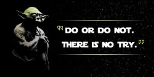 Yoda There Is No Try meme template